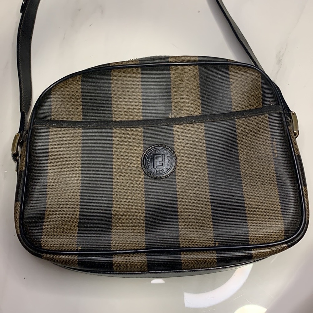 Fendi Pequin crossbody bag